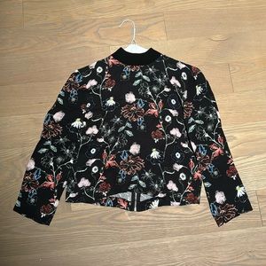 A.L.C Cropped Floral Top